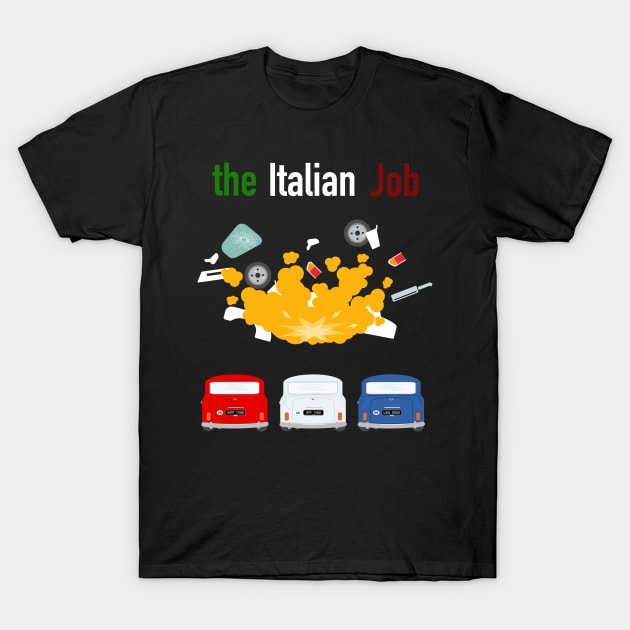 The Italian Job T-Shirt by TeawithAlice